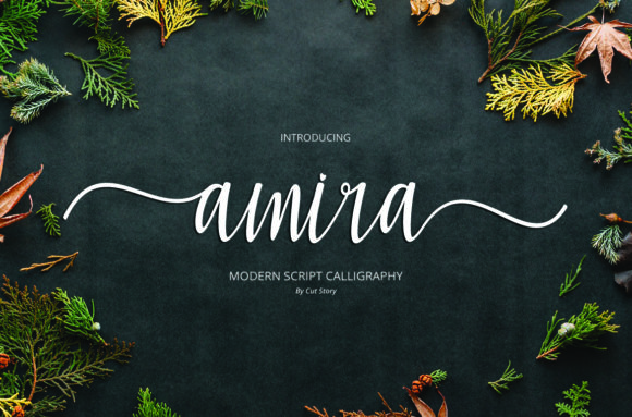 Amira Font: A Handwritten Typeface for Business Branding