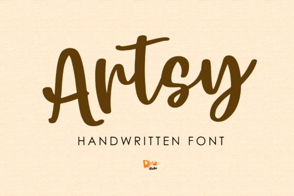 Artsy Font: A Modern Script for Digital Branding