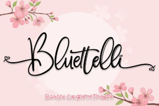 Bluettelli: A Script Font Trio That Elevates Handmade Design