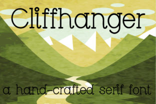 Cliffhanger Font: A Serif with Personality for Stronger Branding