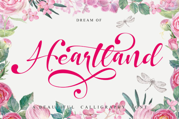 Dream of Heartland Font: A Script for Modern Web Design