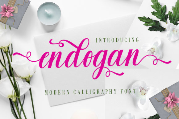 Endogan Font: The Handwritten Typeface That Elevates Your Campaign