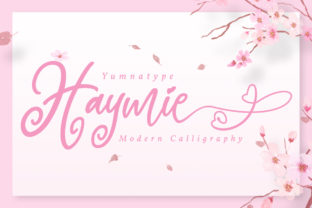 Haymie Font: A Handwritten Typeface That Brings Your Crafts to Life