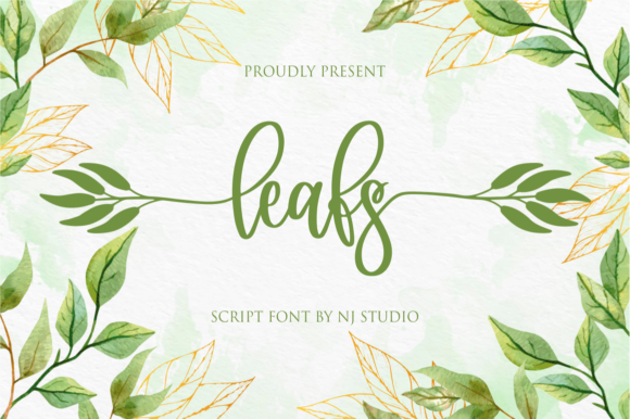 Leafs: A Handwritten Font for Modern Web Design