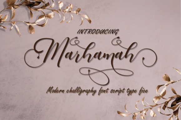 Marhamah Font: A Handwritten Touch for Your Brand
