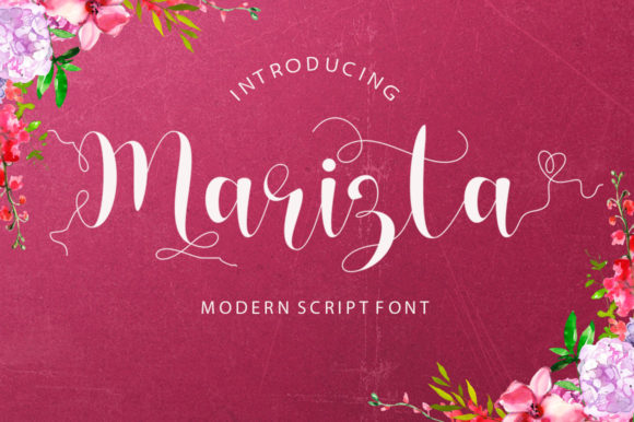 Marizta: A Handwritten Typeface That Elevates Editorial Design