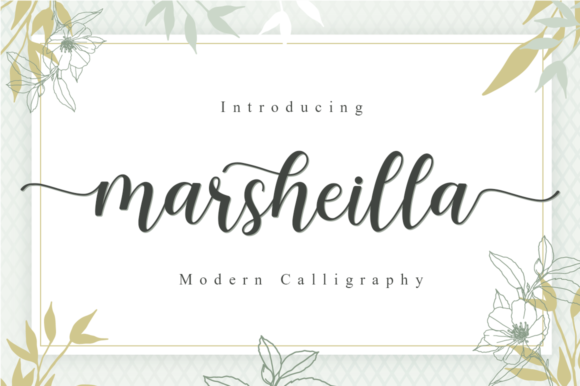 Marsehilla: A Script Font for Editorial Elegance