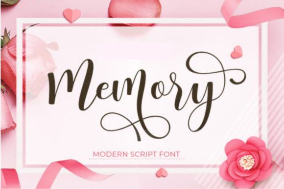 Memory Font: A Handwritten Script for Editorial Design