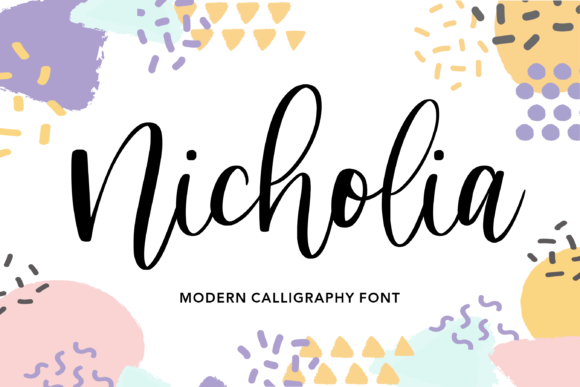 Nicholia: A Handwritten Font That Elevates Web Design