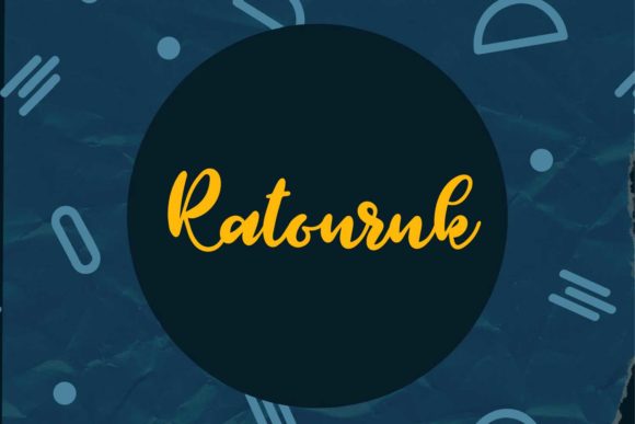 Ratouruk: A Playful Script Font That Elevates Creative Branding