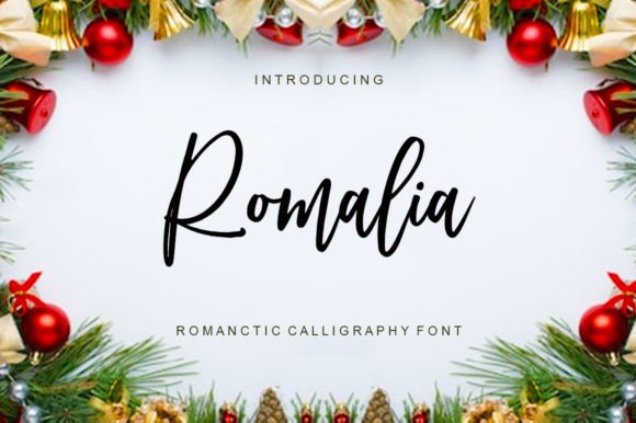 Romalia: A Handwritten Typeface for Editorial Design