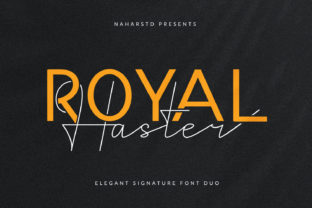Royal Haster: A Font Duo That Elevates Handmade Design