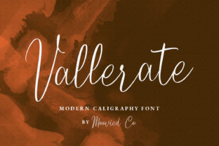 Vallerate Font: A Modern Script for Memorable Branding