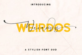 Weirdos Font: A Unique Typeface for Editorial Design