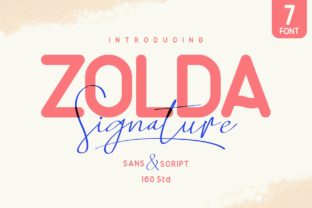 Zolda: A Handwritten Typeface for Modern Web Design
